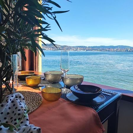 Apartament Mirador Do Mar, Encima De La Playa Moaña Zewnętrze zdjęcie