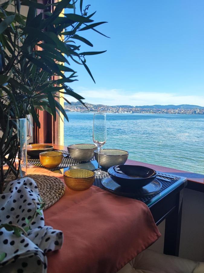 Apartament Mirador Do Mar, Encima De La Playa Moaña Zewnętrze zdjęcie