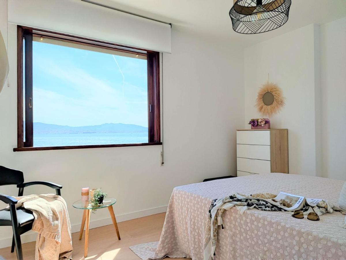 Apartament Mirador Do Mar, Encima De La Playa Moaña Zewnętrze zdjęcie