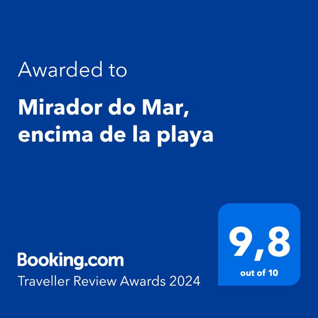 Apartament Mirador Do Mar, Encima De La Playa Moaña Zewnętrze zdjęcie